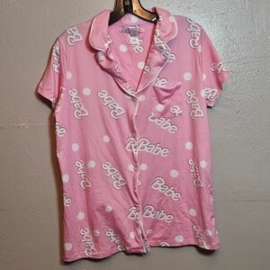 Barbie Inspired 2 piece PJ set